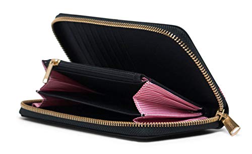 Herschel Thomas Wallet, Black/Black Crosshatch #TOP2