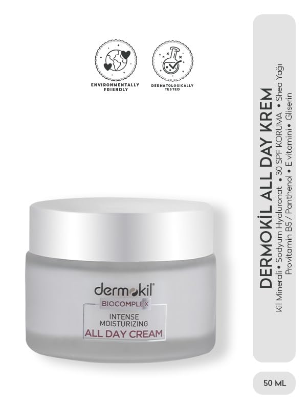 Dermokil Yoğun Nemlendirici Günlük Bakım Kremi 50ml