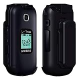 Rome Tech Case with Swivel Belt Clip for Gusto 3 [SM-B311V] Heavy Duty Holster Compatible with Samsu