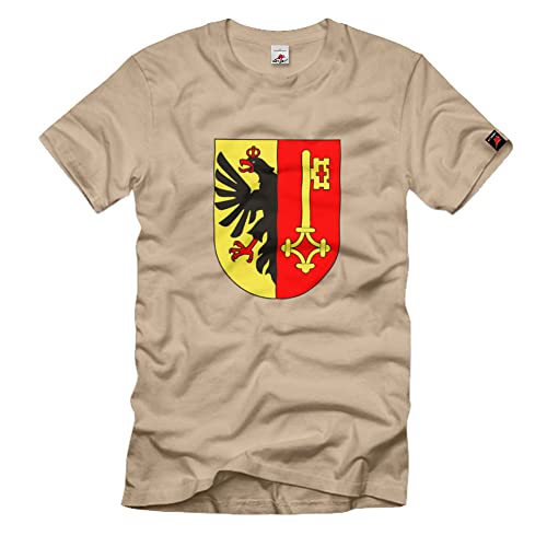 T-shirt aigle Genève sable XXXL en coton confortable