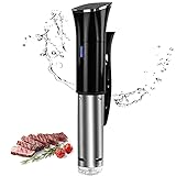 Fogão Sous Vide 1800W Circulador de imersão Fogão de precisão IPX7 Máquina Sous Vide impermeável com cronômetro e display LED