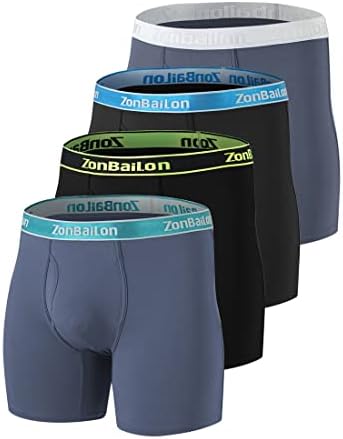 （12:30時点） [BIATUWFEI] 接触冷感 ボクサーパンツ 前開き 冷感パンツ 蒸れないパンツ メンズ 下着 ロングボクサー 大きい 夏 ボクサーブリーフ 清涼感 股ずれ防止 通気性 日本5lサイズ