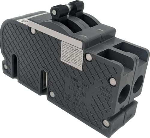 Connecticut Electric UBIZ250-1 - 50 Amp 1-1/2 in 2-Pole Zinsco QC50 Compatible Circuit Breaker, ETL Listed, Safe & Reliable Replacement by Connecticut Electric - Used condition - US$63.76