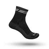 Breathable Mesh-Zones - These stylish performance cycling socks are made from a lightweight and temperature regulating material to keep your feet dry and comfortable when you cycle