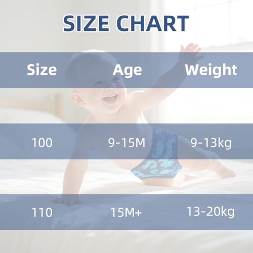 Miniatura 3 de Aolso Calzones De Entrenamiento Para Bebé, 5pcs Bragas De Aprendizaje, Pañal De Aprendizaje Calzoncillos Aprendizaje, Calzones De Entrenamiento Reutilizables Para Bebés, 110