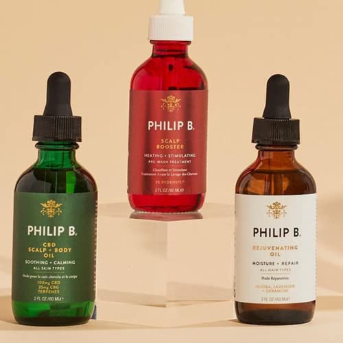 Philip B Rejuvenating Oil 2 Oz. (60 Ml) | Long-Term Hair Repair, Youthful Bounce, Strength And Shine #TOP6