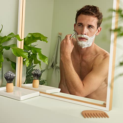 Foto von WELEDA Bio FOR MEN Rasiercreme, Naturkosmetik Rasierschaum für die Pflege und den Schutz der Haut bei Nassrasuren, sanfter Schaum für eine schonende Rasur für Männer (1 x 75 ml)