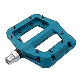 FOOKER MTB Bike Pedal Nylon 3 Bearing Composite 9/29 Mountain Bike Pedals High-Strength Non-Slip Bicycle Pedals Surface for Road BMX MTB Fixie Bikesflat Bike