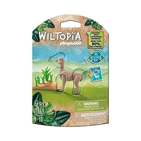Playmobil 71062 Wiltopia Alpaca Animal Toy Cover