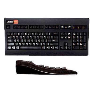 104KEY PS2 Keyboard Black Wmembrane