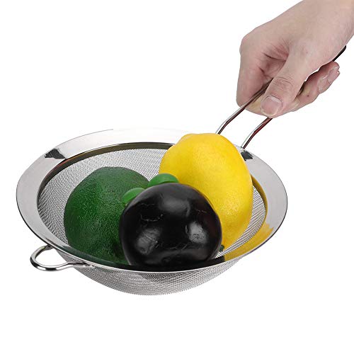 Peneira de farinha, filtro de óleo fácil de usar, malha de alta densidade, resistente a altas temper