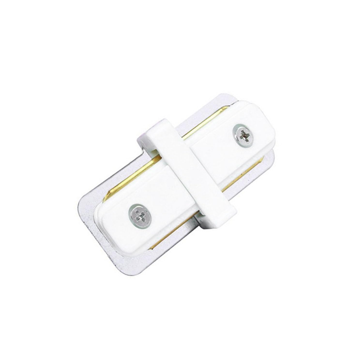 LEDKIA LIGHTING Conector Tipo I para Carril Monofásico Aluminio Blanco
