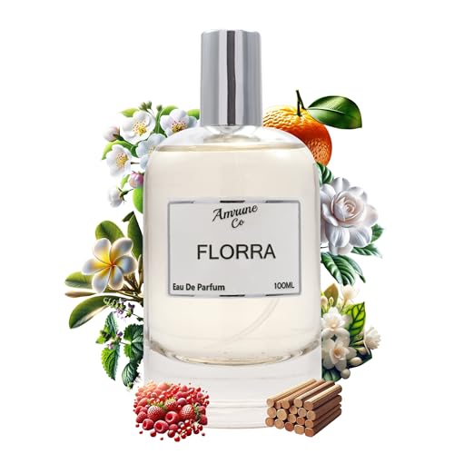 Image of Florra | Luxury Women Eau De Parfum | White Floral Sweet Patchouli | Flora Perfume for Woman | Luxury Gift for Women | 100 ml