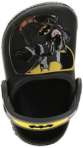 Sandália Batman Clog K Crocs Preto, Crocs, Criança Unissex, Preto, 25