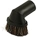 McFilter Brosse pour meubles, pour aspirateur, noir, pour les raccords de tuyaux d’un diamètre de 32 et 35 mm, universel