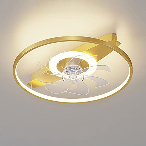 Éclairage de ventilateur élégant et plafonnier LED modulable - 2