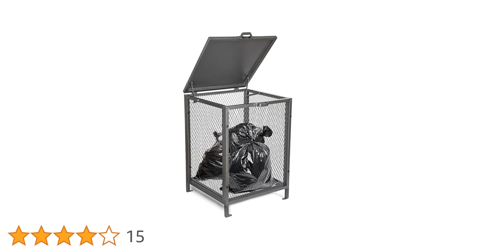 Amazon.co.jp: Rxakudedo ゴミ箱 屋外用 大容量 157L ゴミネット