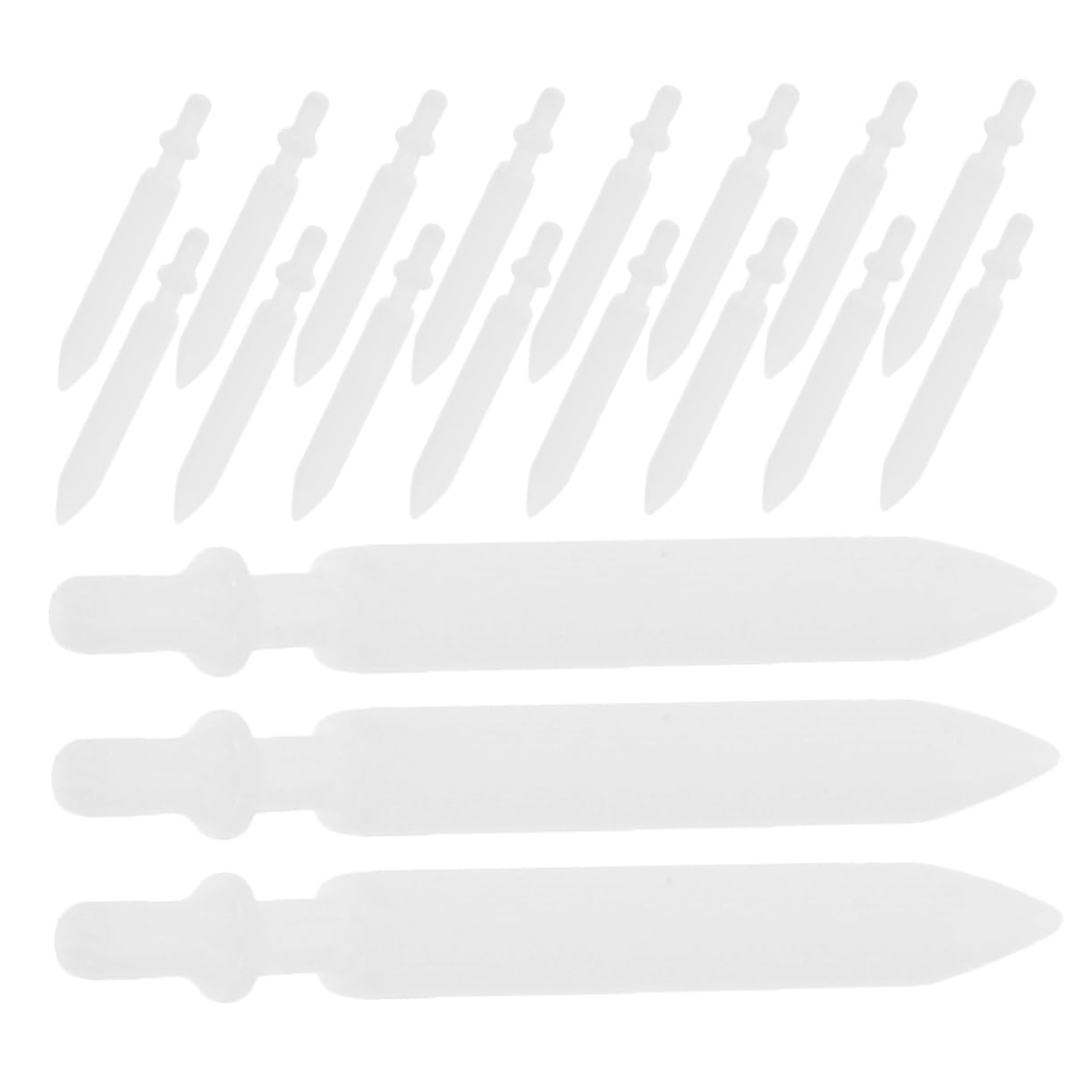 Gadpiparty 30pcs Painting Pens Nibs Marker Tips Replacement Painting Pen Points Spare Nibs Tips Writing Devices Nylon White