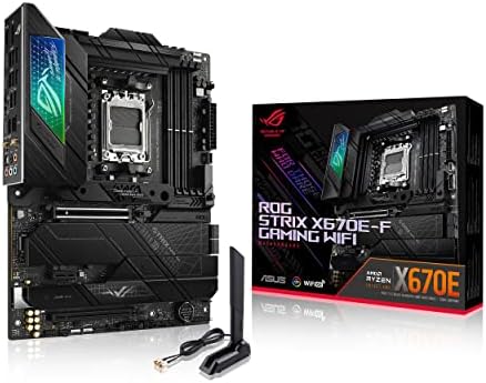 ASUS ROG STRIX X670E-F GAMING WIFI AMD X670 Socket AM5 ATX