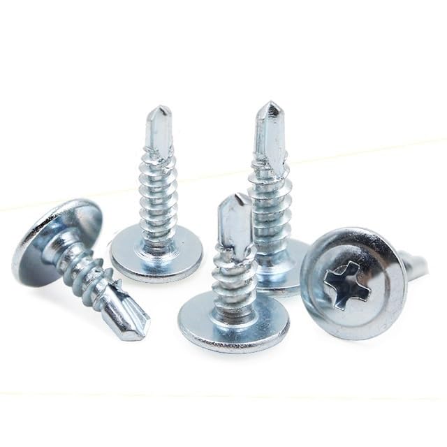 Drill Type Self Tapping Screw Stainless Steel Screw (M3 M4 M5) Stainless Steel Drilling Tail Screw Electric Drill Screw Self Tapping Screw Drywall Screw Fasteners Sheetrock Drywall Screws(M4.2 32MM(10