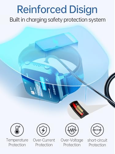 Charger for ONEPLUS Watch 2 Smart Watch,Magnetic USB Charging Cable Replacement Charger Compatible for ONEPLUS Watch 2 Smart Watch (2 Pack)