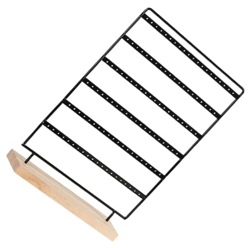 Support à bijoux en fer structure robuste et socle bois noble pour une organisation durable - 2