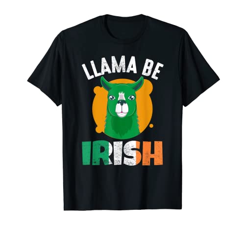 Llama Be Irish T-Shirt