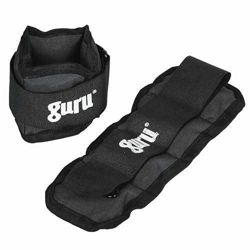 Image of GURU Ankle Weights Pack of 2 Pieces, Wrist Strap For Gym Ankle Weight Cuff For Men & Women For Training, Workout