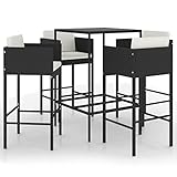 Le dessus de table en verre trempé est idéal pour placer des boissons, de la nourriture ou des objets décoratifs