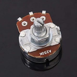 Goodplan Potentiomètre pour guitare électrique 250k Ohm Volume Pot Mini Contrôle Pot Interrupteur Taper Audio Accordage… – Image 5