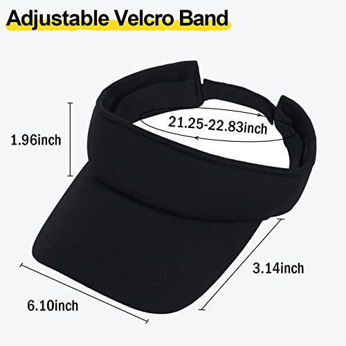 Ntlwkr Sun Visor Hat Adjustable Velcro Outdoor Sports Cap For Men Women Adults #TOP2