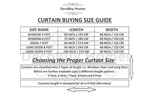Image of Premium Blackout Solid Curtain for Home 100% Opaque Curtains for Long Door 9 Feet,Pack of 3,Sky