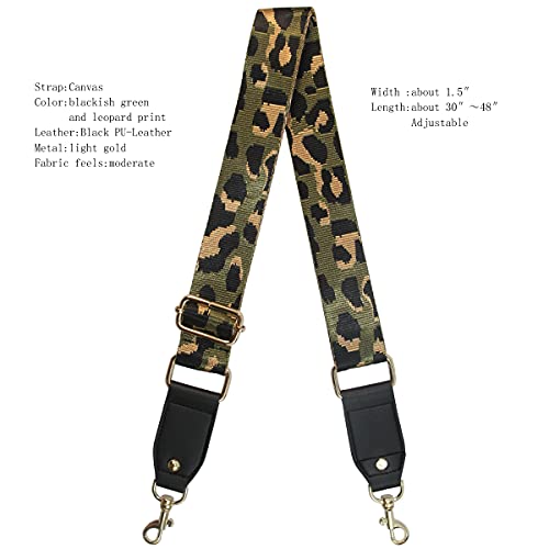 Duwi Wide Purse Strap Jacquard Guitar Style Strap Multicolor Canvas Adjustable Crossbody Bag Strap2