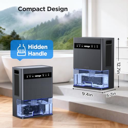 106 OZ Large Capacity Dehumidifier for Home, 1000 Sq. Ft. Coverage - image 9