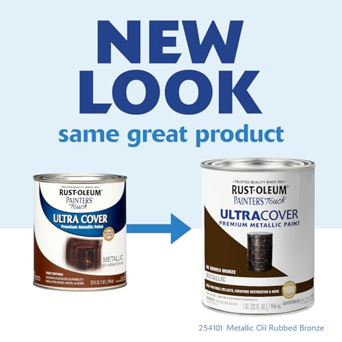 Rust-Oleum Painter's Touch Latex Brush-On Paint, Metallic Oil-Rubbed Bronze - image 2