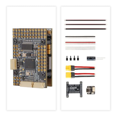 Image of HolyBro Kakute H743 Wing INAV Ardupilot Flight Controller Advanced 3-8S LiPo Compatible, Dual Firmware Support for RC Airplane, Fixed-Wing Drones & DIY Projects (With Pin Header, Professional Grade)