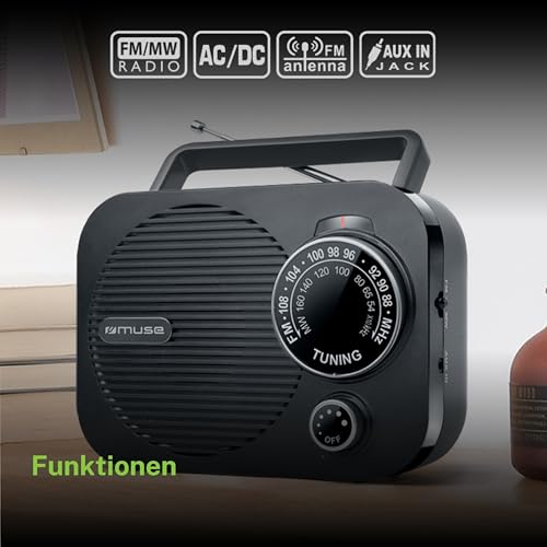 Radio AM FM modelo M-050 R portátil miniatura 6