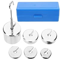 Mobestech 1 Satz Metall-Slot-Code-Hängegewichte Geschlitzte Stahlmasse Für Experimente Geschlitzte Massenset Für Labore Geschlitzte Masse Geschlitzte Stahlmasse Für Labore Geschlitzte