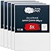 Produktbild Artina FSC® Keilrahmen 5er Set Akademie 40x50 cm  Leinwand Set Maltuch aus 100% Baumwolle Leinwände 280 g/m² - Keilrahmenset Leinwand zum Bemalen für Acryl-, Aquarell-, Ölfarbe uvm