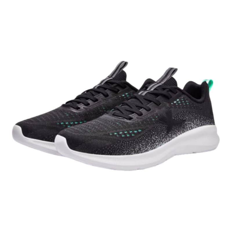 Image of XTEP Lace up Style, IPR (Mix of EVA & Rubber Material), Superior Comfort, Extra Grip, Synthetic Leather Upper, Textured Pattern Running Shoes for Men
