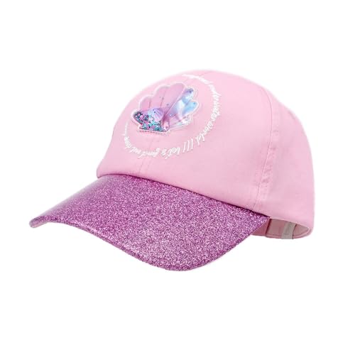 Casquette pour fille maximo avec patch interactif coquillage et attache