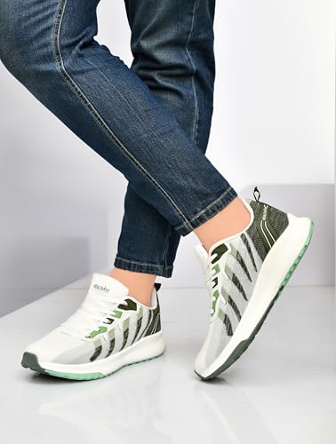 Image of Sports Shoes with Crystal Cushion Technology Lightweight Shoes Training Cricket,Gym,Comfortable Extra Max Cusion with Memory Foam Insole Running Shoes for Men HF146