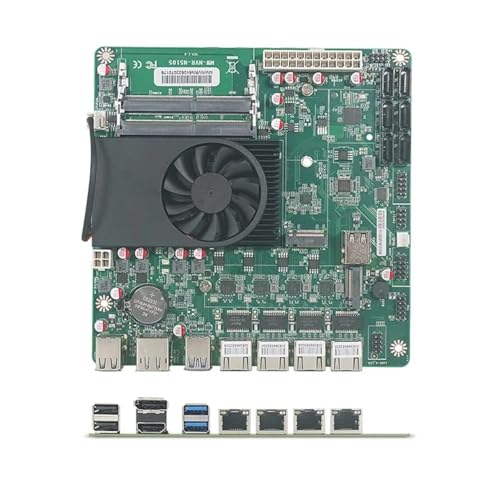 HKUXZR NAS }U[{[h N5105A4|[g i226-V 2.5GbE LANA2XM.2 NVMeA6*SATA3.0A2*DDR4AMini ITX \tg[^[ VPN Openwrt xA{[ }CN AvCAX DIY