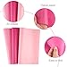CHRORINE 50 Sheets Pink Tissue Paper Multicolor Art Gift Wrapping Paper Bulk for Baby Shower Wedding Birthday DIY and Craft Decor
