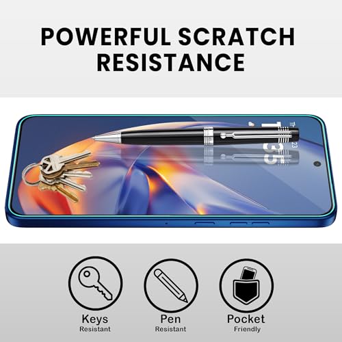 Image of FIRST MART Military-Grade Gorilla Tempered Glass Compatible For Motorola Moto Edge 50 Neo 5G (6.4 Inch) With Easy Installation Kit for Smartphone| Edge To Edge Coverage | Black, Pack of 2