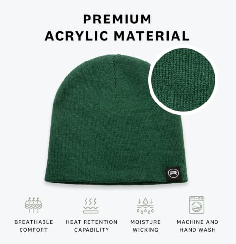 Image of Revony Evony Beanie Cap - Soft Knit Beanie Hat - Warm and Durable