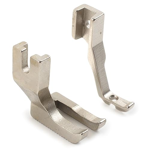 Set doble prensatelas 1/8" para máquina de coser miniatura 1