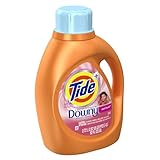 Tide Plus Downy April Fresh Scent Liquid Laundry Detergent, 69 oz, 36 loads