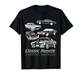 Classic American Muscle Cars Vintage Gift T-shirt