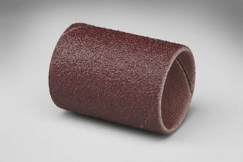 3M 341D Abrasive Band, Cloth Backing, Aluminum Oxide, 1" Diameter x 1-1/2" Width, Grit 50 (Case of 100)